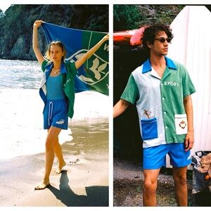 Tombolo Water Sport' Swim Trunks x Hôtel Magique brand new NWT size small